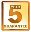 5 Years Guarantee